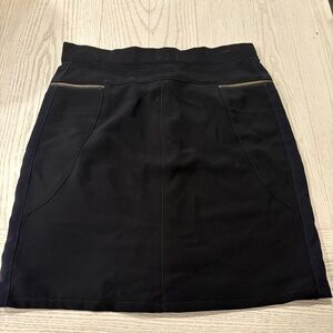 Marc By Marc Jacobs Black Pencil Skirt with Zipper Detail  Size 6